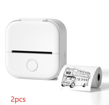 Portable Mini Thermal Label  Home Photo bluetooth printer