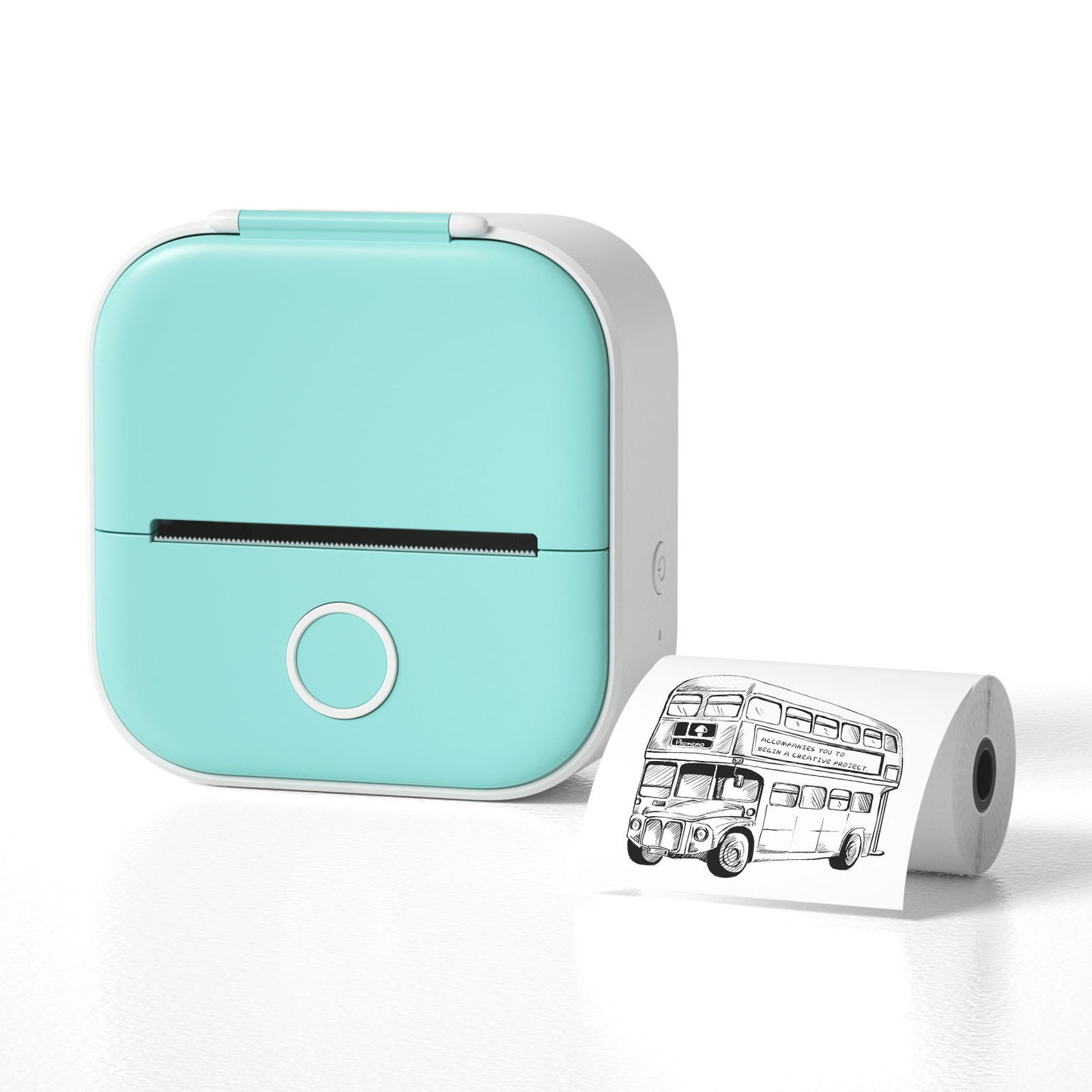 Portable Mini Thermal Label  Home Photo bluetooth printer