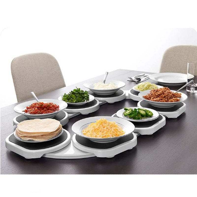 Revolving Lazy Susan Table Rack