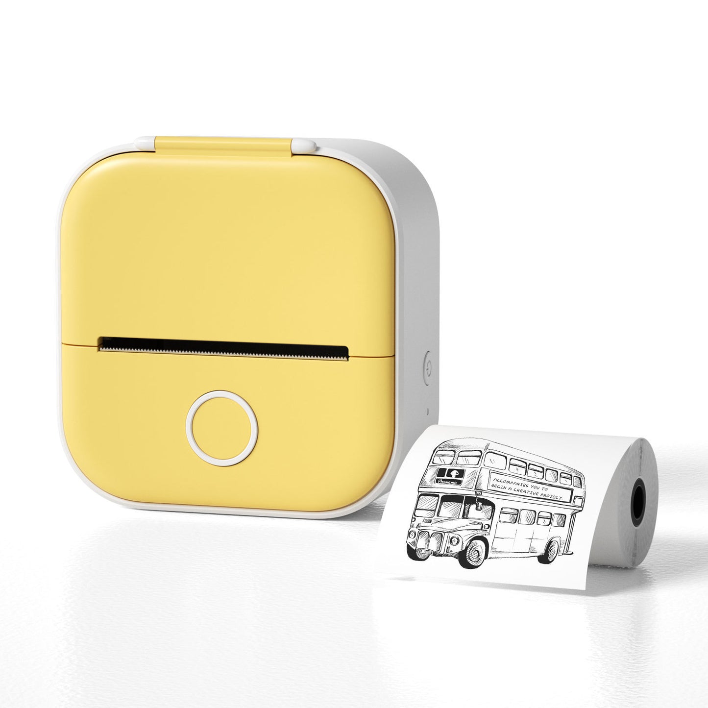 Portable Mini Thermal Label  Home Photo bluetooth printer