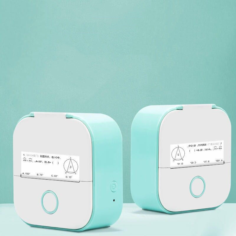 Portable Mini Thermal Label  Home Photo bluetooth printer